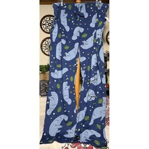 Ripple Junction Men's Manatee‎ XXL Pajama Bottoms Jersey Material W/Pockets